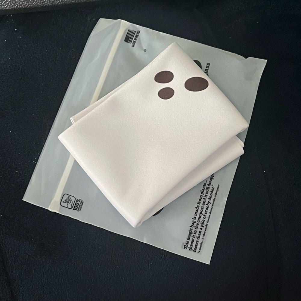 👻 Ghost microfiber lens cleaning cloth - Picture 2 of 2